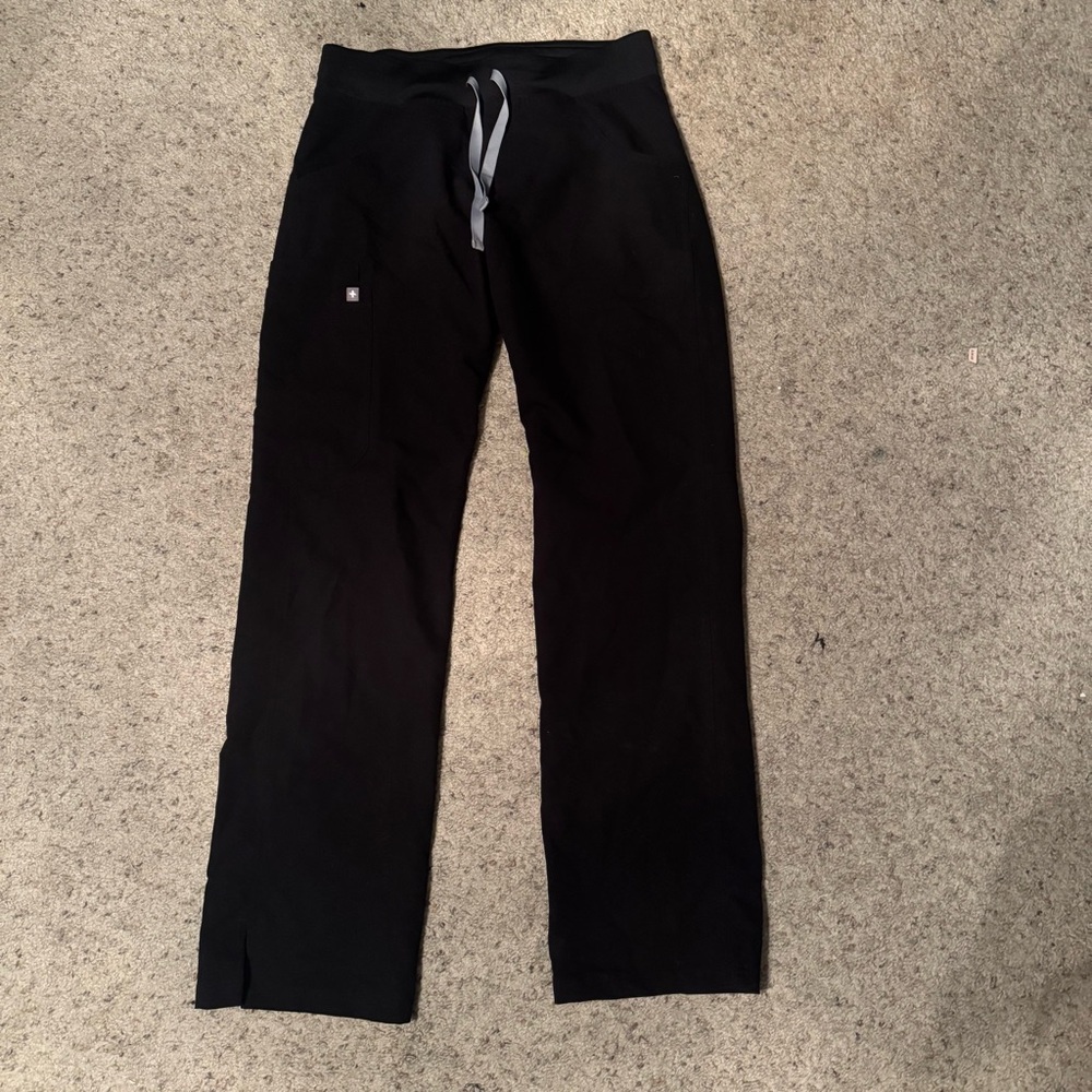 Figs Scrub Black Pants